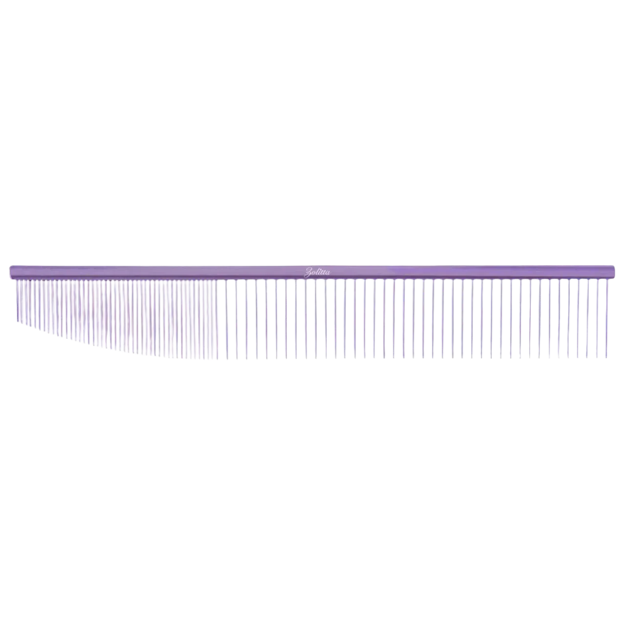 9.5'' Ellipse Comb Purple by Zolitta