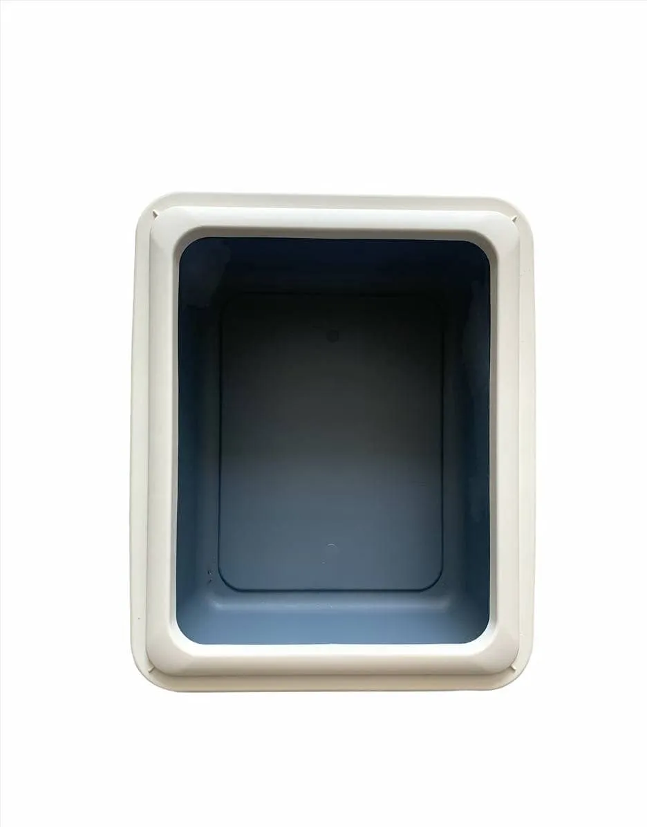 Cat Litter Tray with Rim (17-inch)