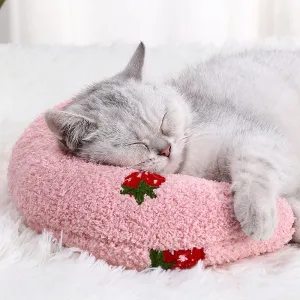 Cat Sleeping Little Neck Pillow