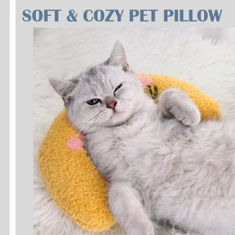 Cat Sleeping Little Neck Pillow