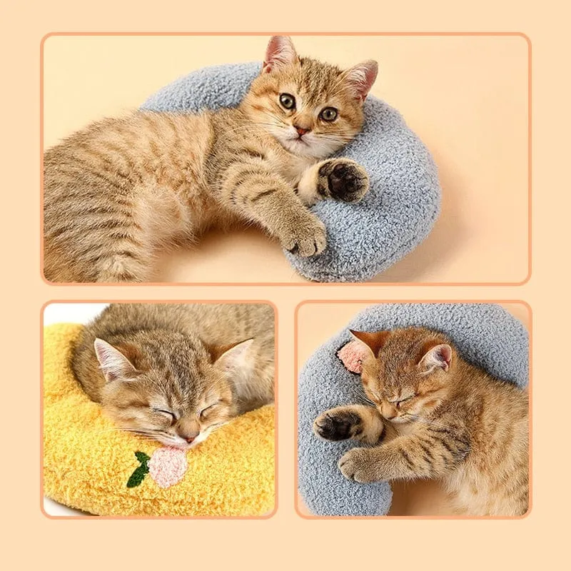 Cat Sleeping Little Neck Pillow