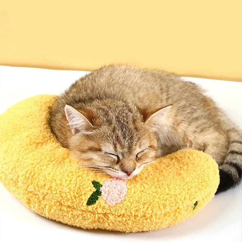 Cat Sleeping Little Neck Pillow