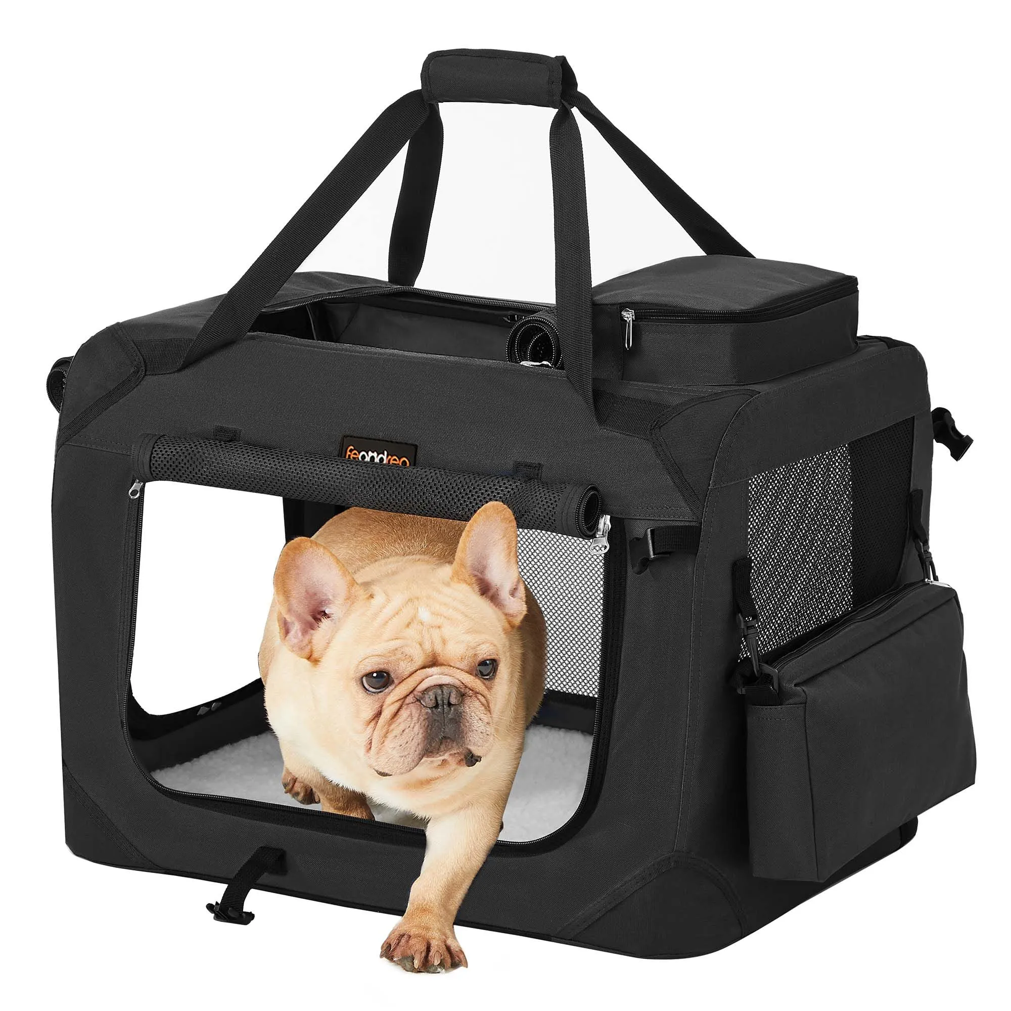 Collapsible and Portable Dog Crate, Oxford Fabric
