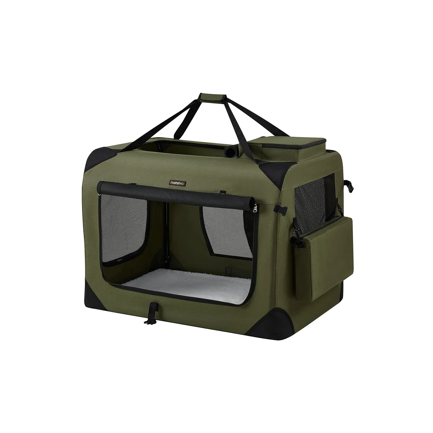 Collapsible and Portable Dog Crate, Oxford Fabric