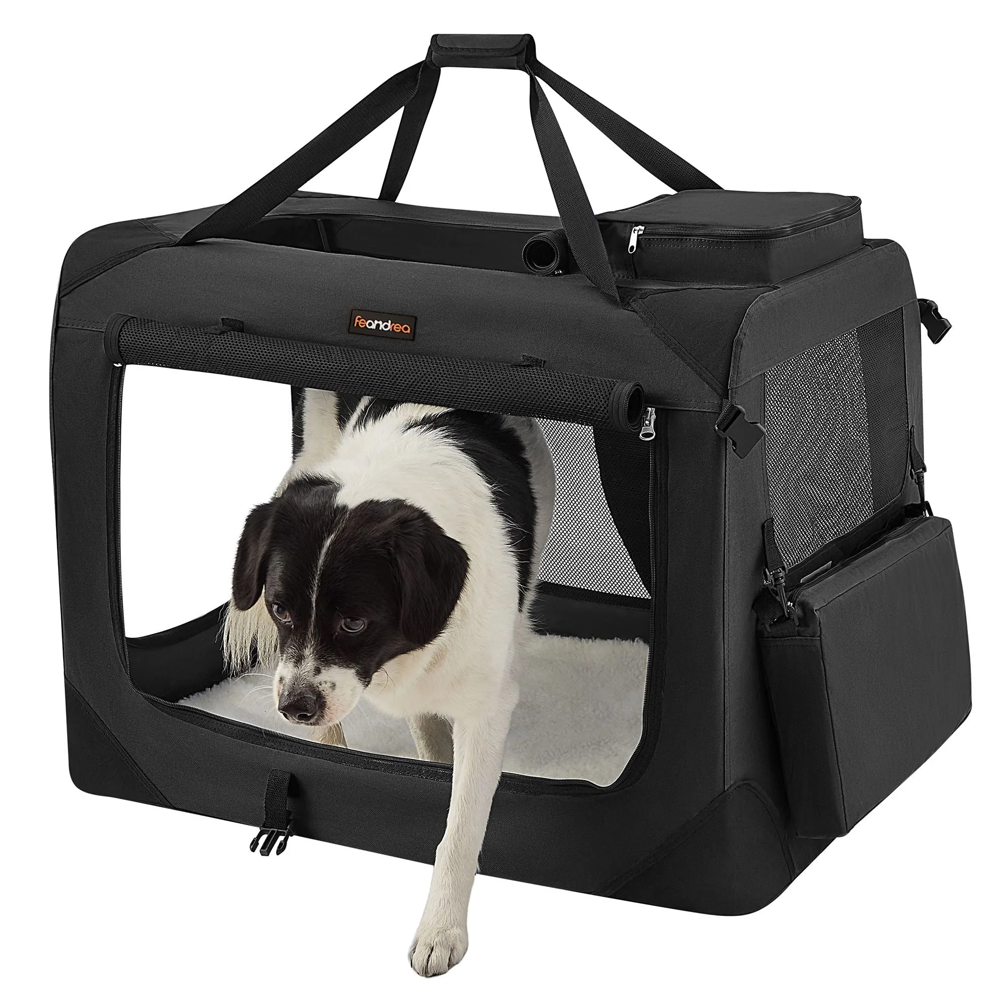 Collapsible and Portable Dog Crate, Oxford Fabric