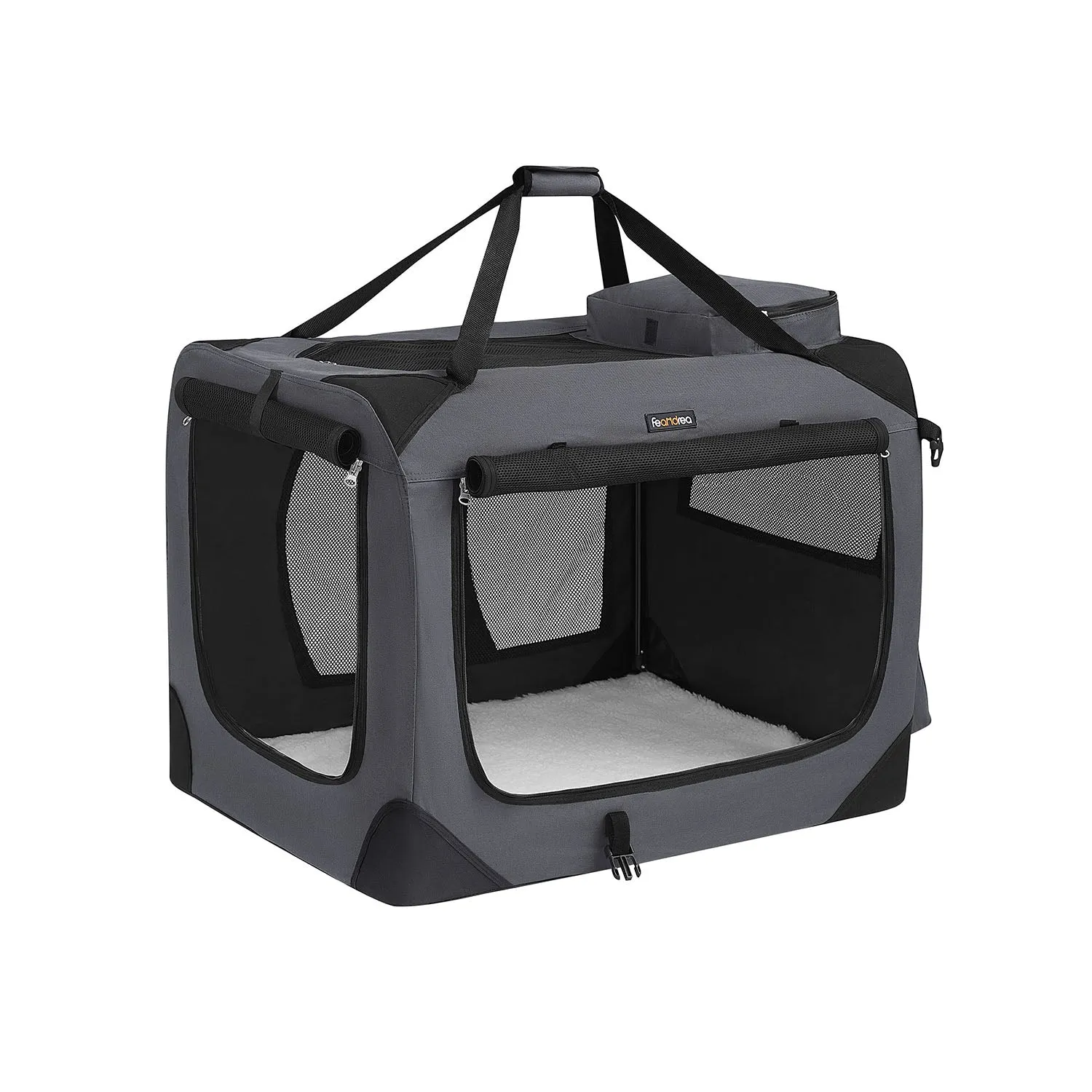 Collapsible and Portable Dog Crate, Oxford Fabric
