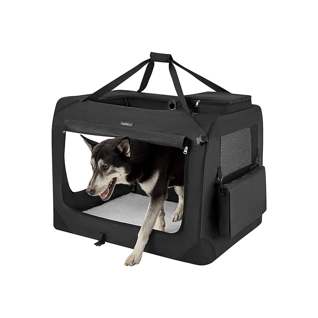 Collapsible and Portable Dog Crate, Oxford Fabric