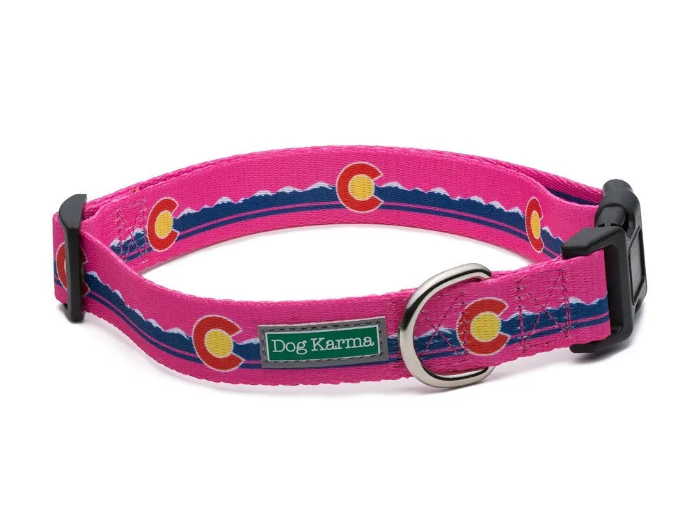 Colorado Proud ! Pink Collar Medium