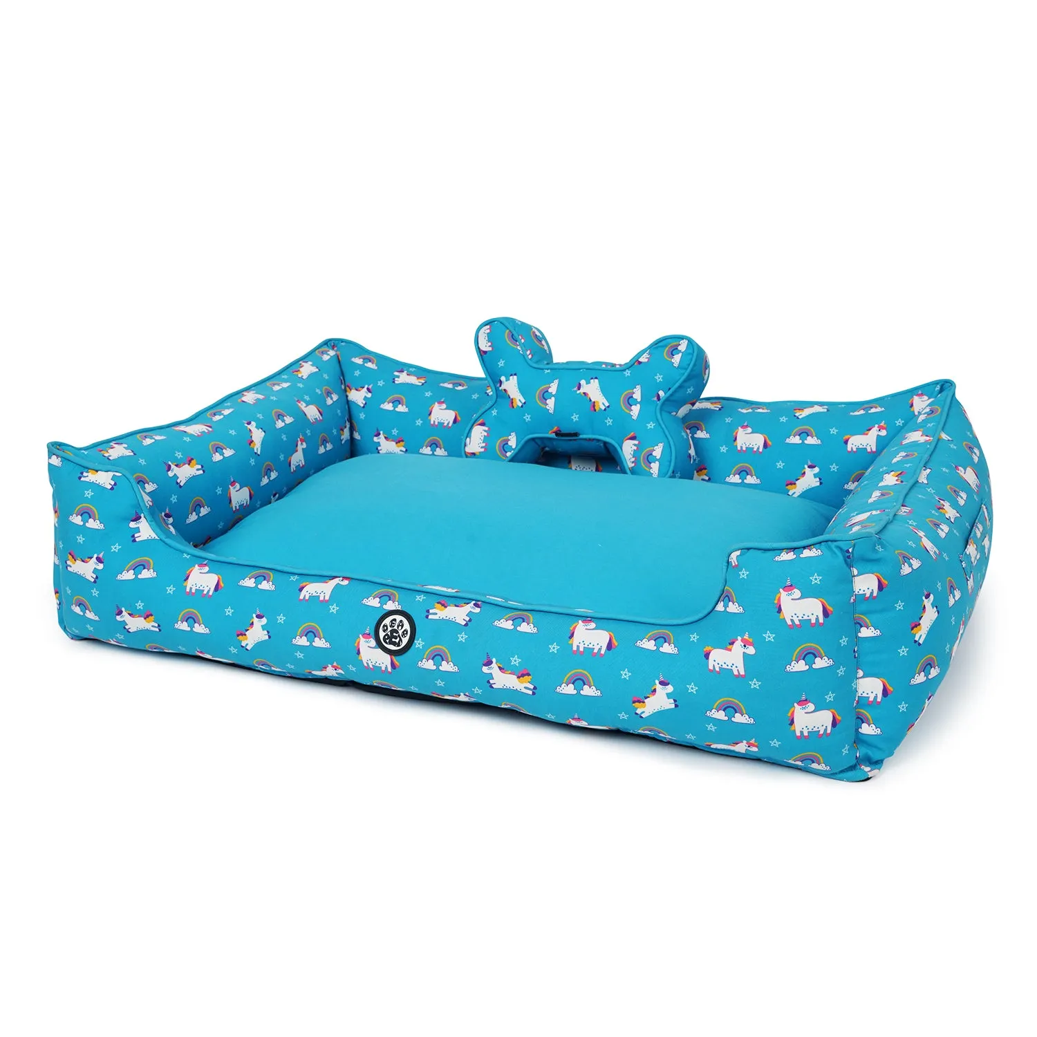 Dear Pet Majestic Unicorns Lounger Dog Bed
