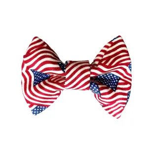 Dog Bow Tie - Flag