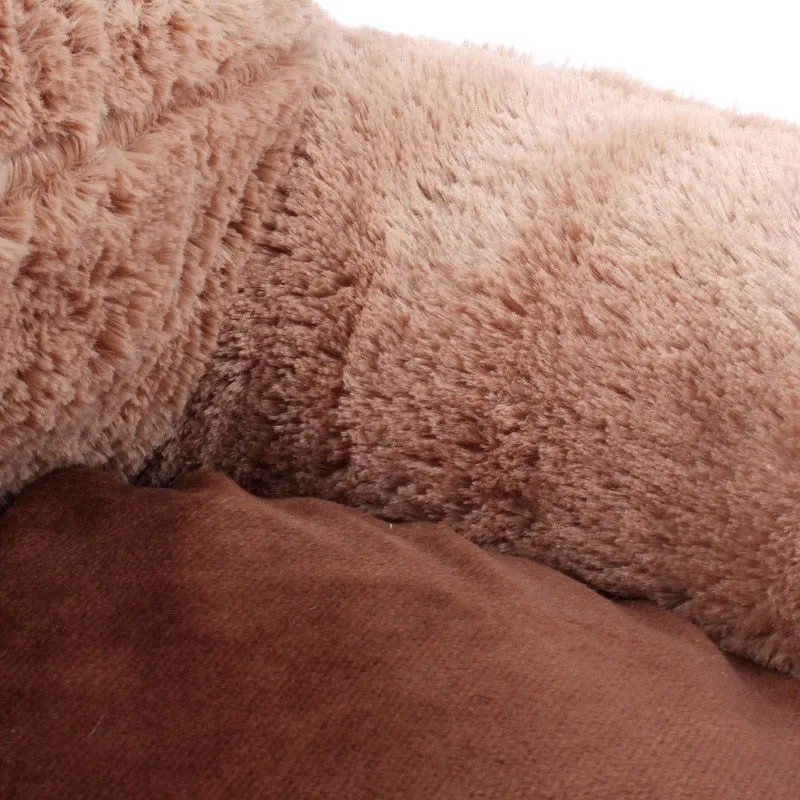 Funki Buys | Pet Beds | Cute Fluffy Paw Shaped Dog Cat Beds