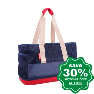 Ibiyaya - Breathable Pet Carrier - Navy Blue