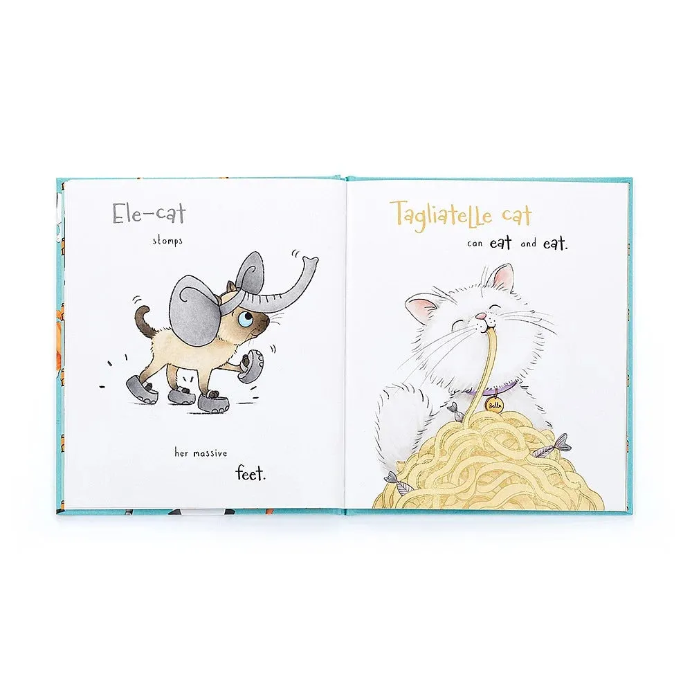 Jellycat All Kinds of Cats Book (Jellycat 25th Anniversary & Heritage Collection)