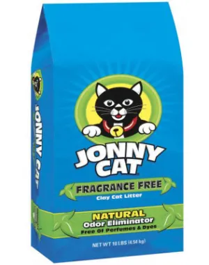 Jonny Cat Fragrance Free Cat Litter - 3 Bags Of 10lb