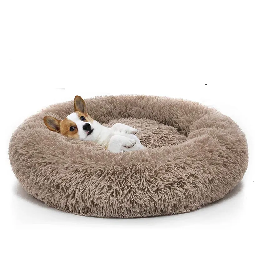 Pat and Pet Emporium | Pet Beds | Dog Bed Soft Donut Cuddler