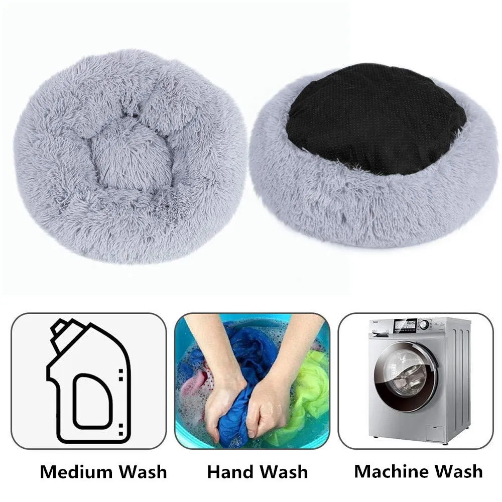 Pat and Pet Emporium | Pet Beds | Dog Bed Soft Donut Cuddler