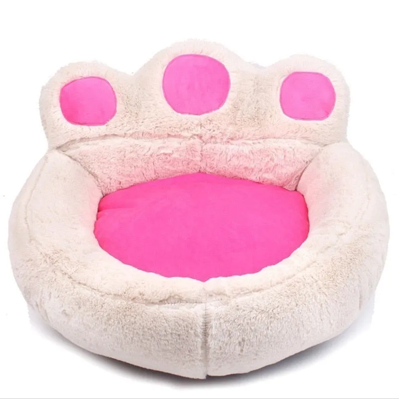 Pat and Pet Emporium | Pet Beds | Paw Shaped Washable Bed
