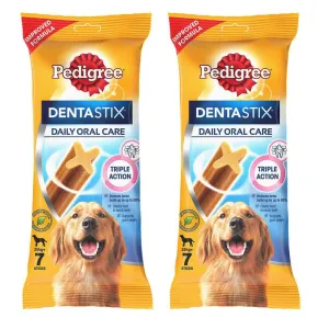 Pedigree Dentastix Oral Care Treat for Dogs- Large Breed 25 kg  Pack of 2