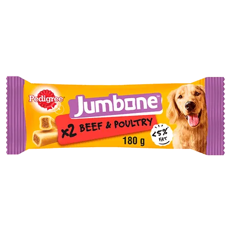 Pedigree Dog Treat Jumbone*2 180g