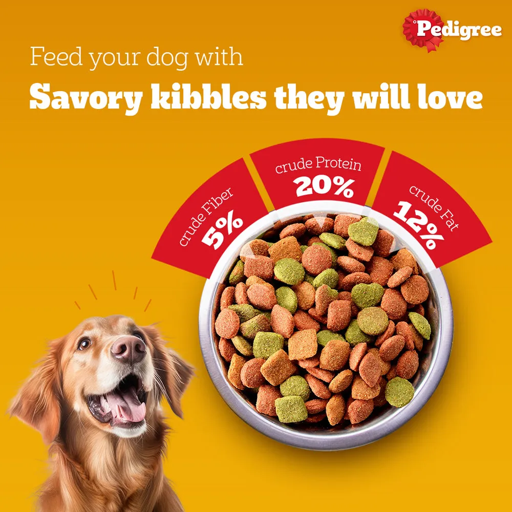 Pedigree Lamb & Veg Flavour Adult Small Dog Dry Food