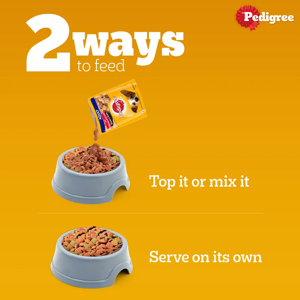Pedigree Lamb & Veg Flavour Adult Small Dog Dry Food