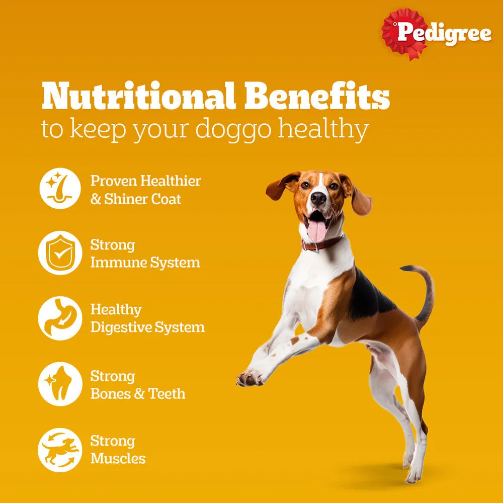 Pedigree Meat & Milk Puppy Dog Dry Food (Buy 1 Get 1) (Limited Shelf Life)