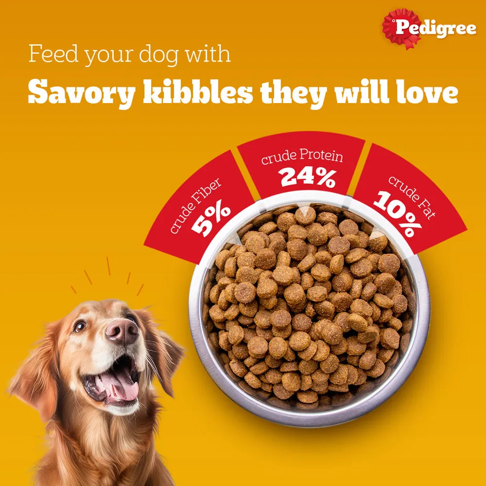 Pedigree Meat & Milk Puppy Dog Dry Food (Buy 1 Get 1) (Limited Shelf Life)