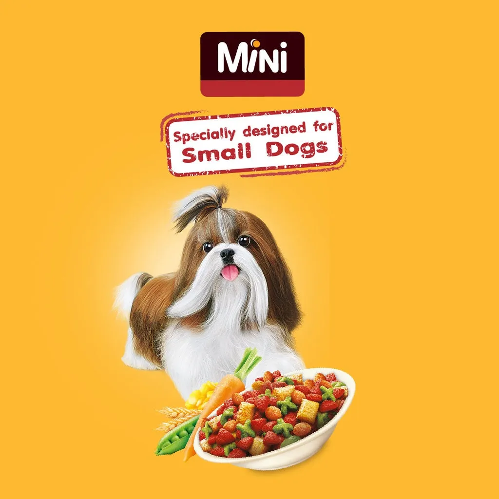 Pedigree Mini Adult 2.7kg Beef Lamb & Vegetable Dry Dog Food