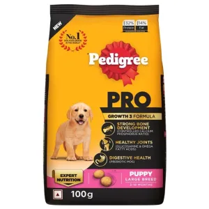 Pedigree PRO Expert Nutrition for Large Breed Puppy(3 to 18 Months) Dry Food