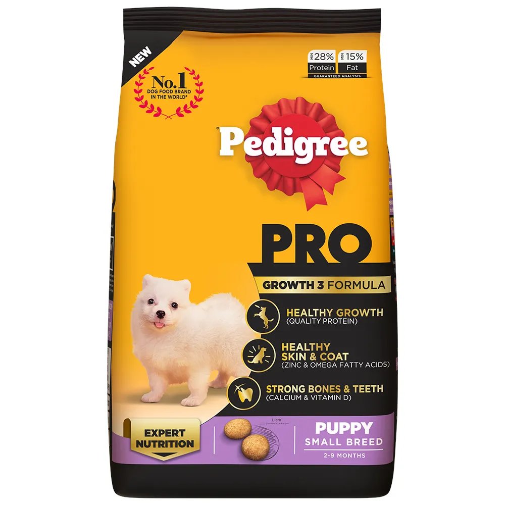 Pedigree PRO Expert Nutrition Small Breed Puppy (2 to 9 Months) Dry Food (Limited Shelf Life)