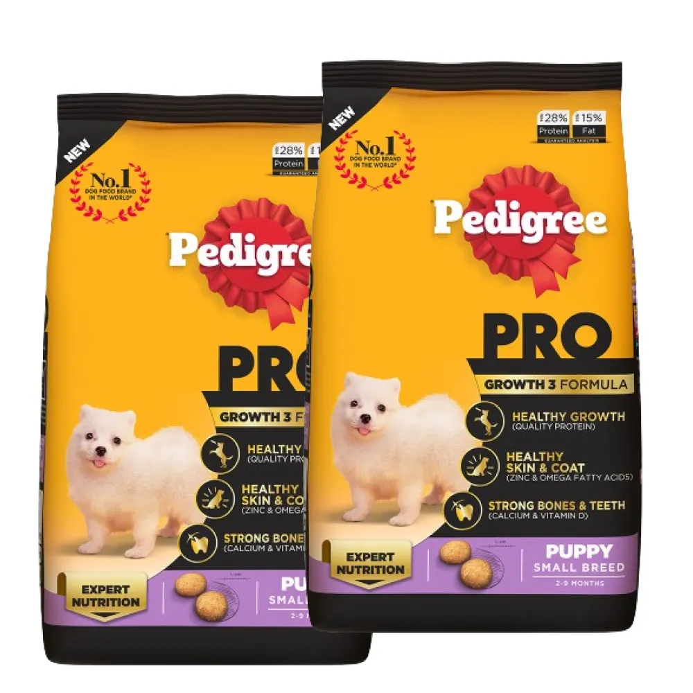 Pedigree PRO Expert Nutrition Small Breed Puppy (2 to 9 Months) Dry Food (Limited Shelf Life)