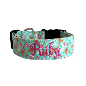 Personalized Dog Collar | Gingerbread Collar | Duke & Fox®