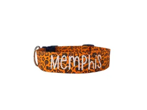 Personalized Dog Collar | Halloween Doodle Dog Collar | Duke & Fox