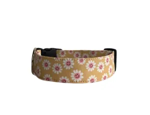 Personalized Dog Collar | Smiley Face Daisy Dog Collar | Duke & Fox®