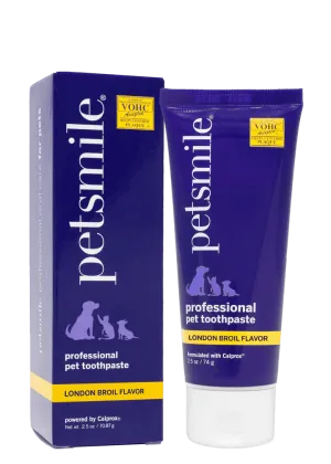 PETSMILE Small 2.5oz London Broil Flavor Pet Toothpaste