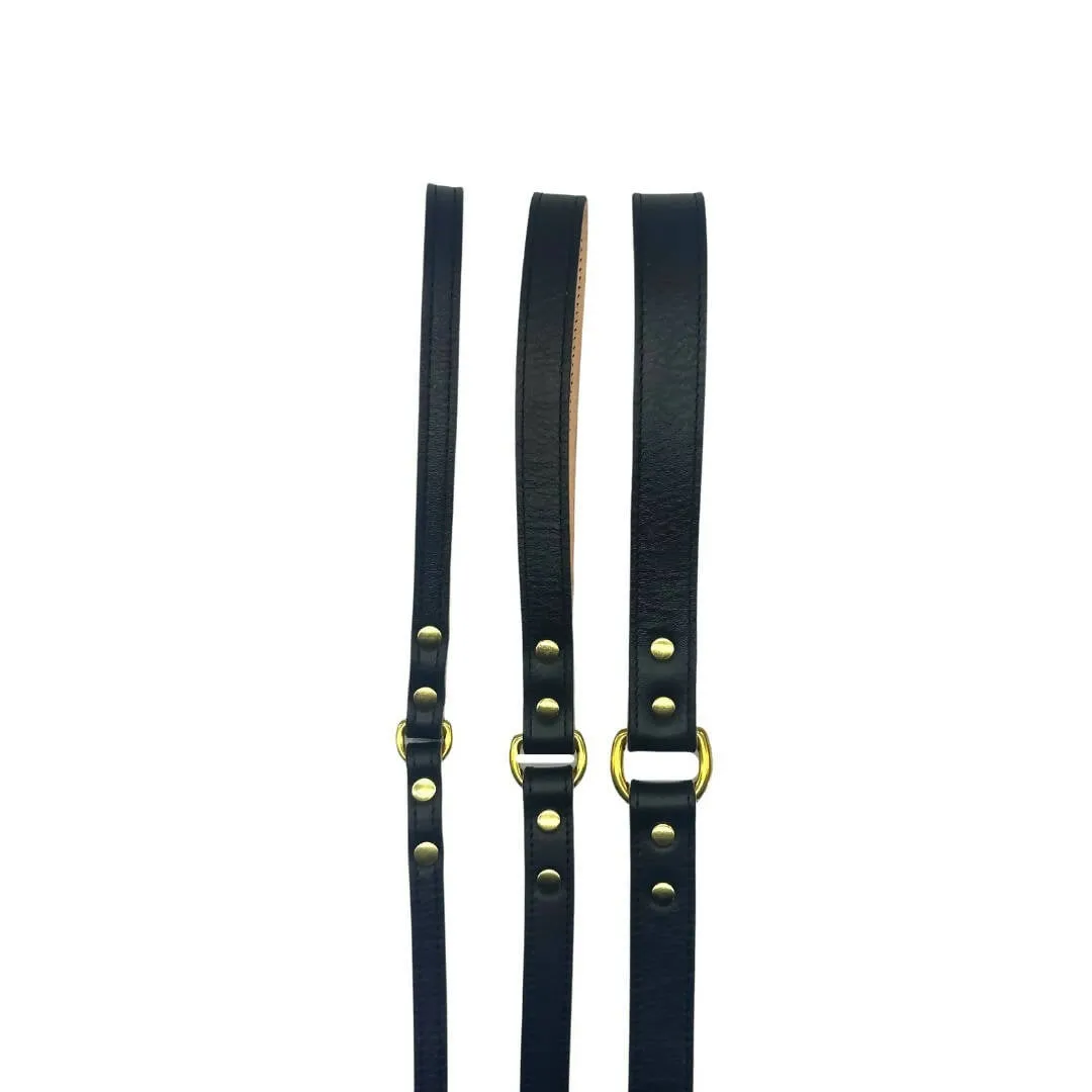 Plain Leather Dog Leashes