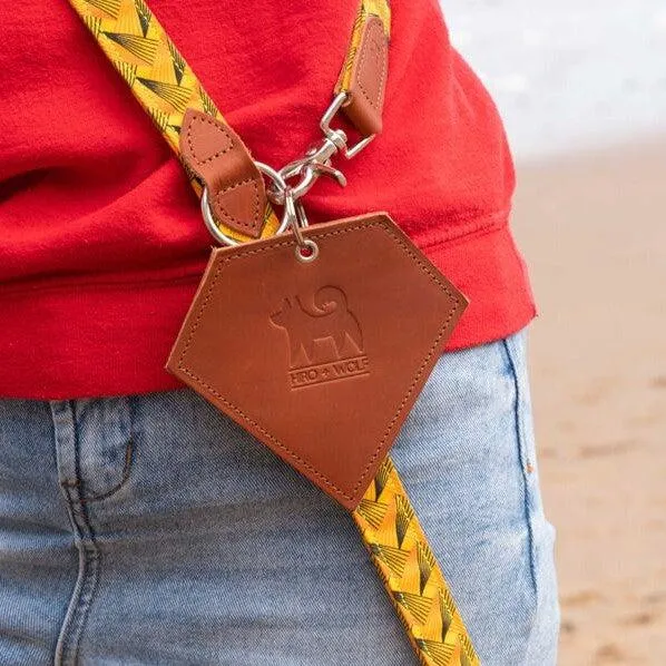 Poo Pouch Diamond 'Brown Leather'