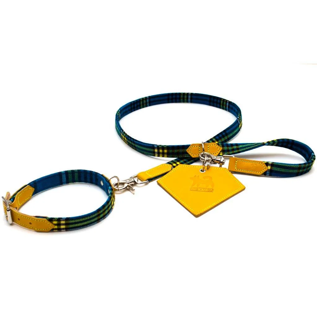 Poo Pouch Diamond 'Yellow Leather'