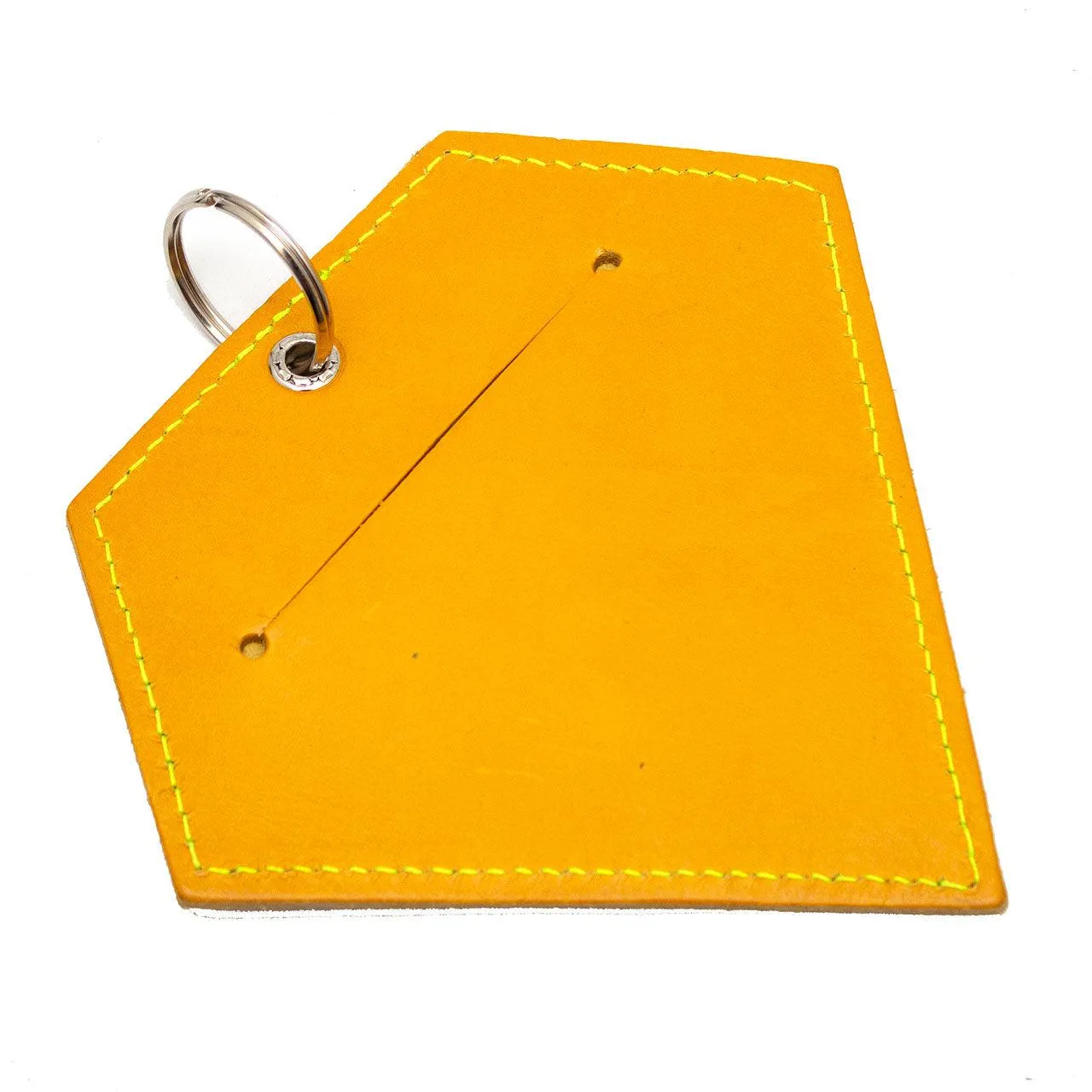 Poo Pouch Diamond 'Yellow Leather'