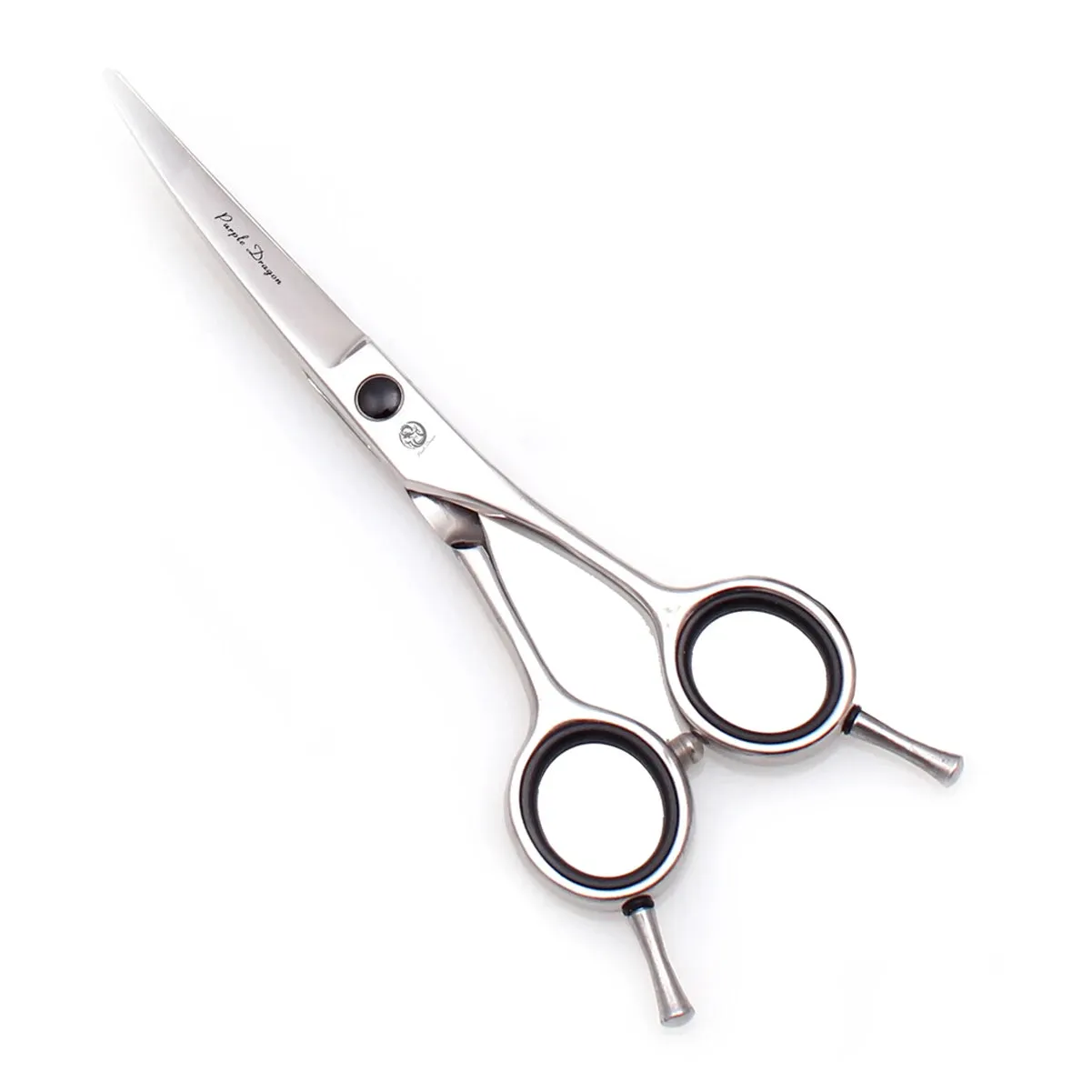 Professional Curved Pet Grooming Scissors - Stainless Steel