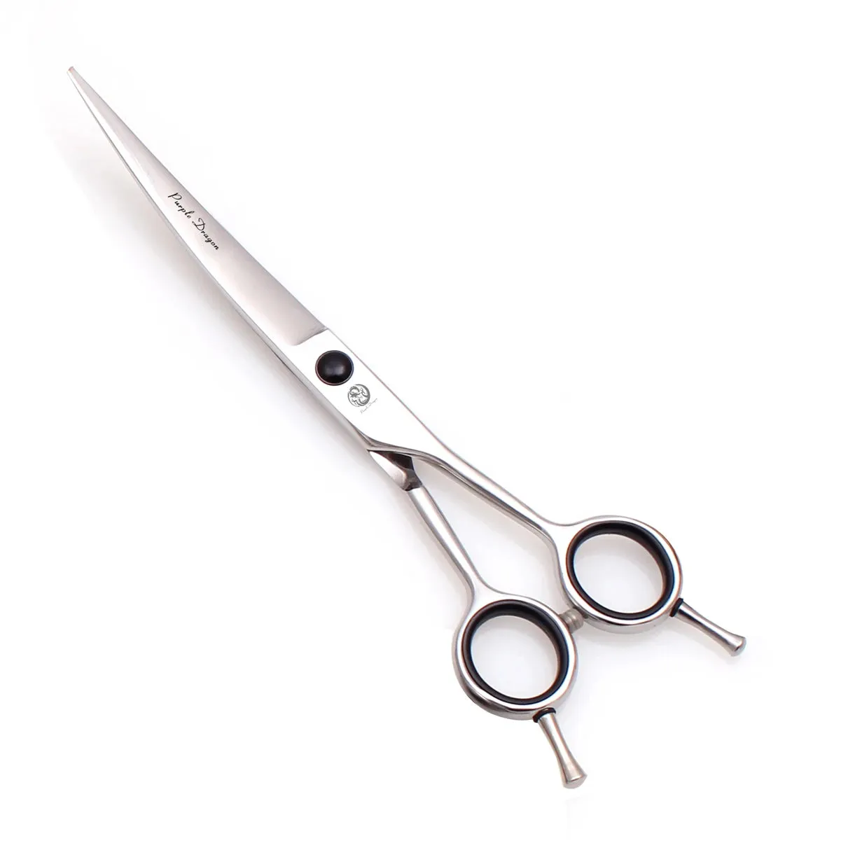 Professional Curved Pet Grooming Scissors - Stainless Steel