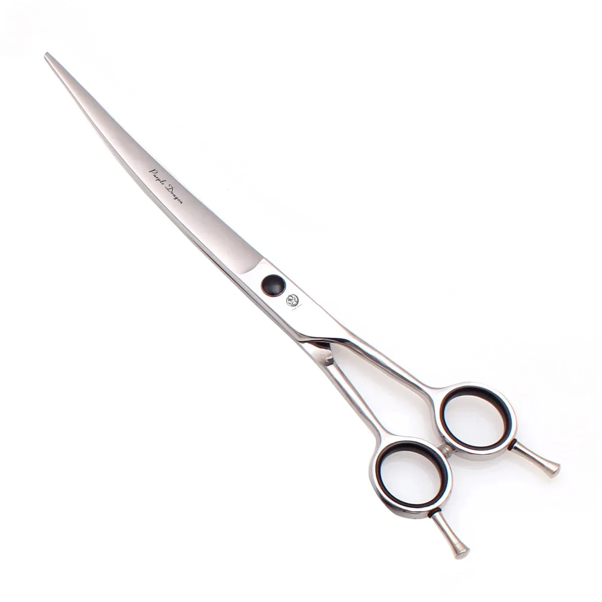 Professional Curved Pet Grooming Scissors - Stainless Steel