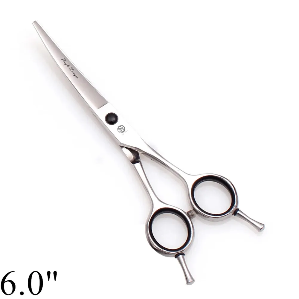 Professional Curved Pet Grooming Scissors - Stainless Steel