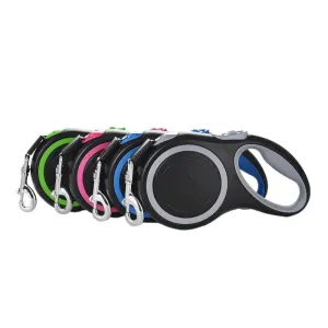Retractable Dog Leash Collar Roulette