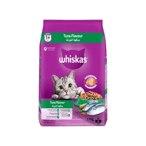 Whiskas Cat Food Tuna Flavour 1  Year 1.2kg Pouch