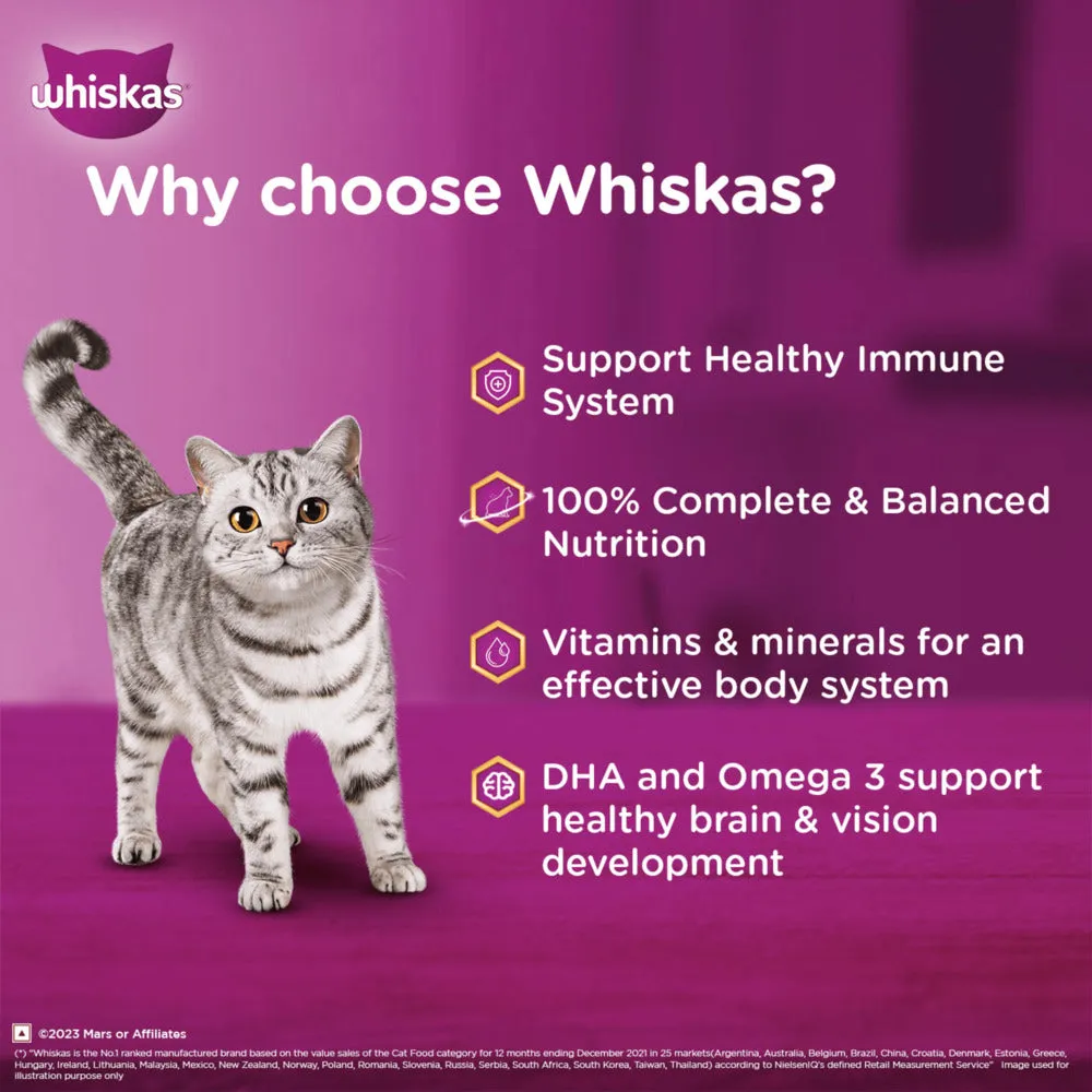 Whiskas Tasty Mix Chicken Tuna with Sweet Potato Kitten Cat Wet Food