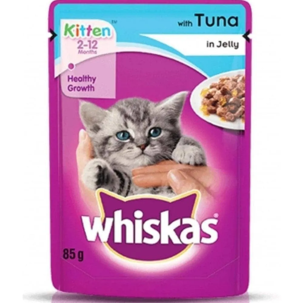 Whiskas Tuna in Jelly Kitten Wet Food